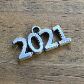 2021 Charm, Antiqued Silver (1)