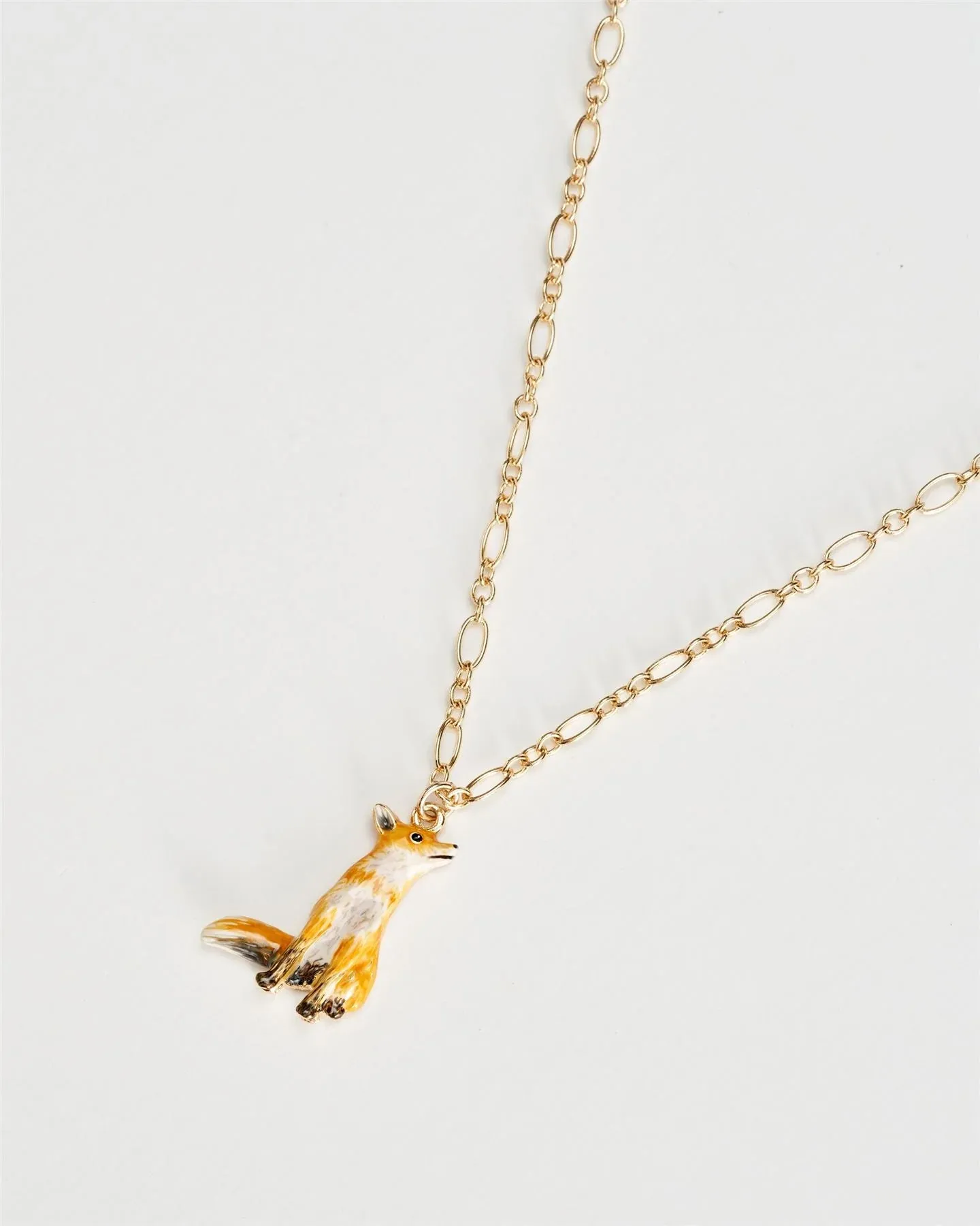 Animal Enamel Charm Necklaces