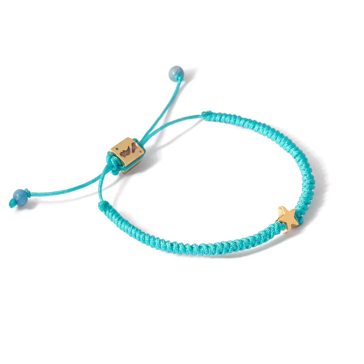 Blue Star Cord Bracelet