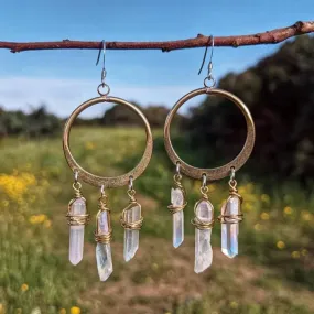 Boho Crystal Earrings