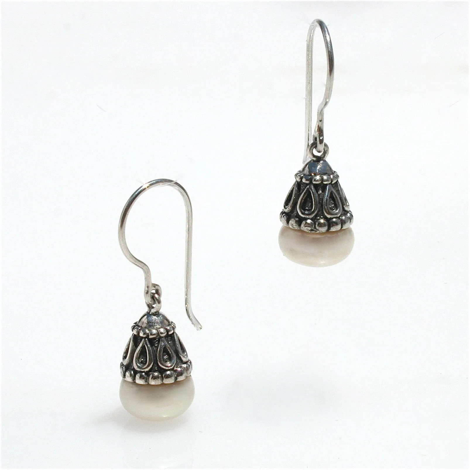 Boho Pearl Earrings Small