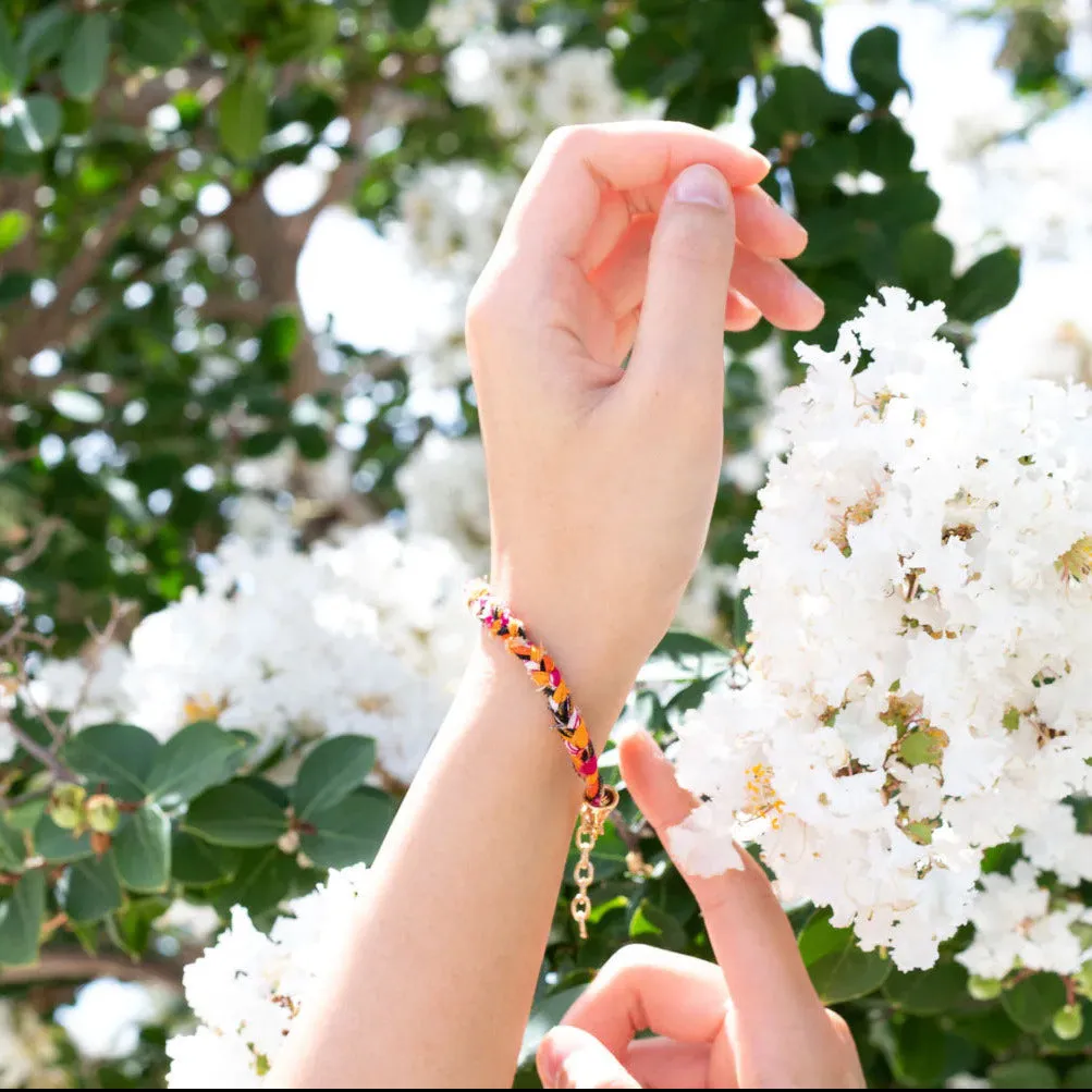 Braided Fabric Bracelet