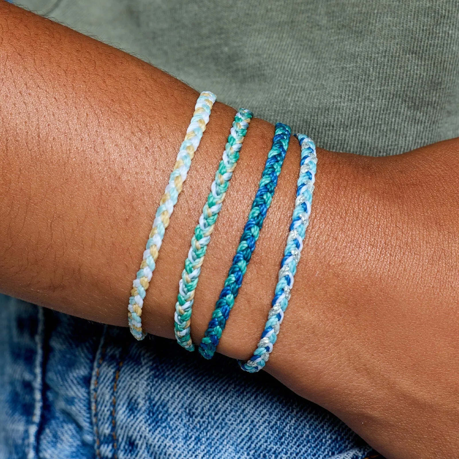 Calm Shores Mini Braided Bracelet