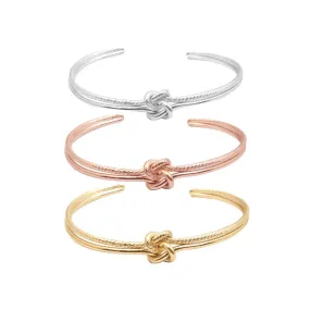 Double-line small knotted bracelet