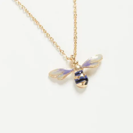 Enamel Bee Necklace