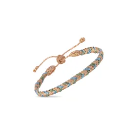 Eya n°2 Bracelet in Peach Pistachio