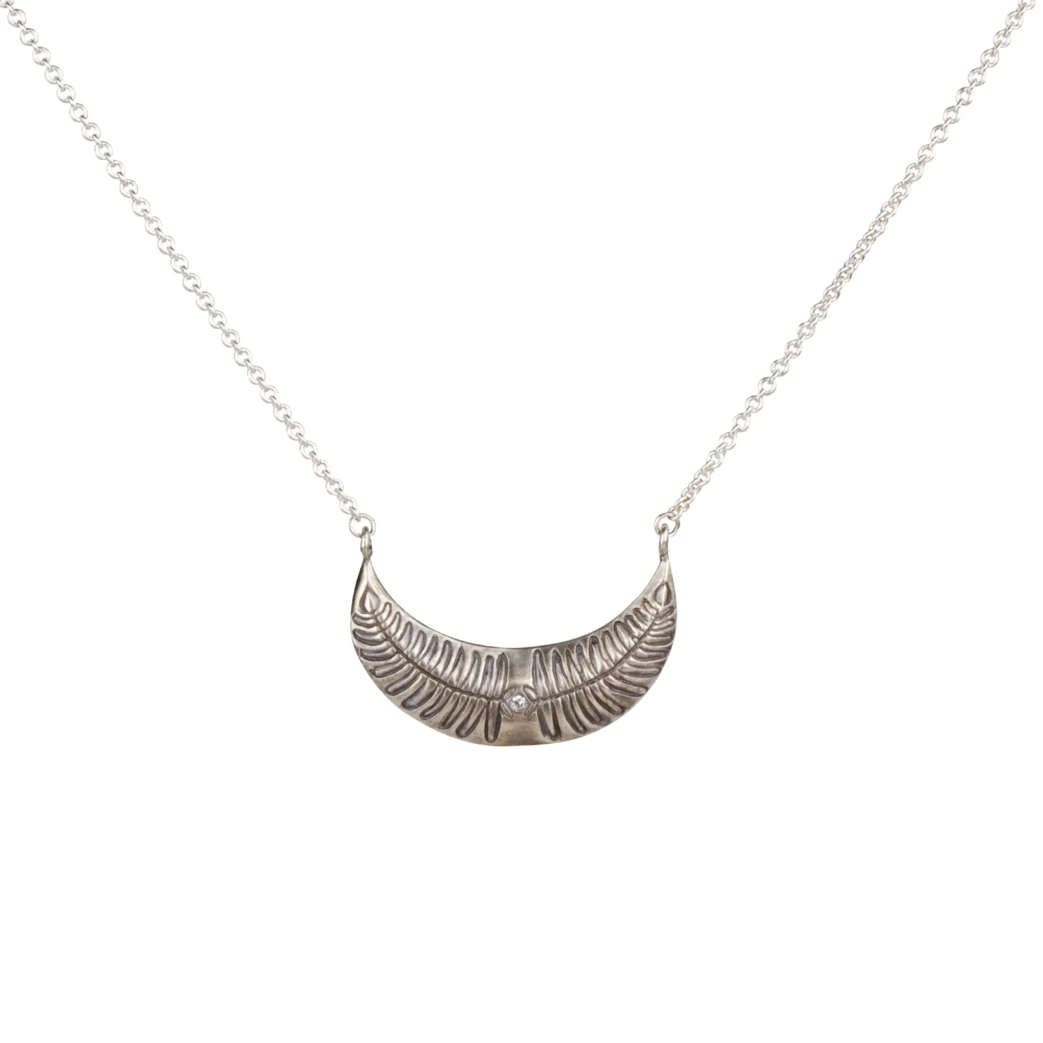 Fern Crescent Pendant