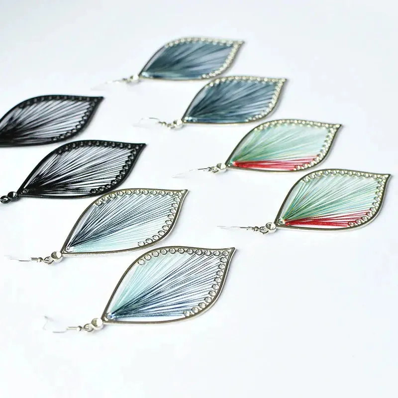 Handmade Leaf Earrings