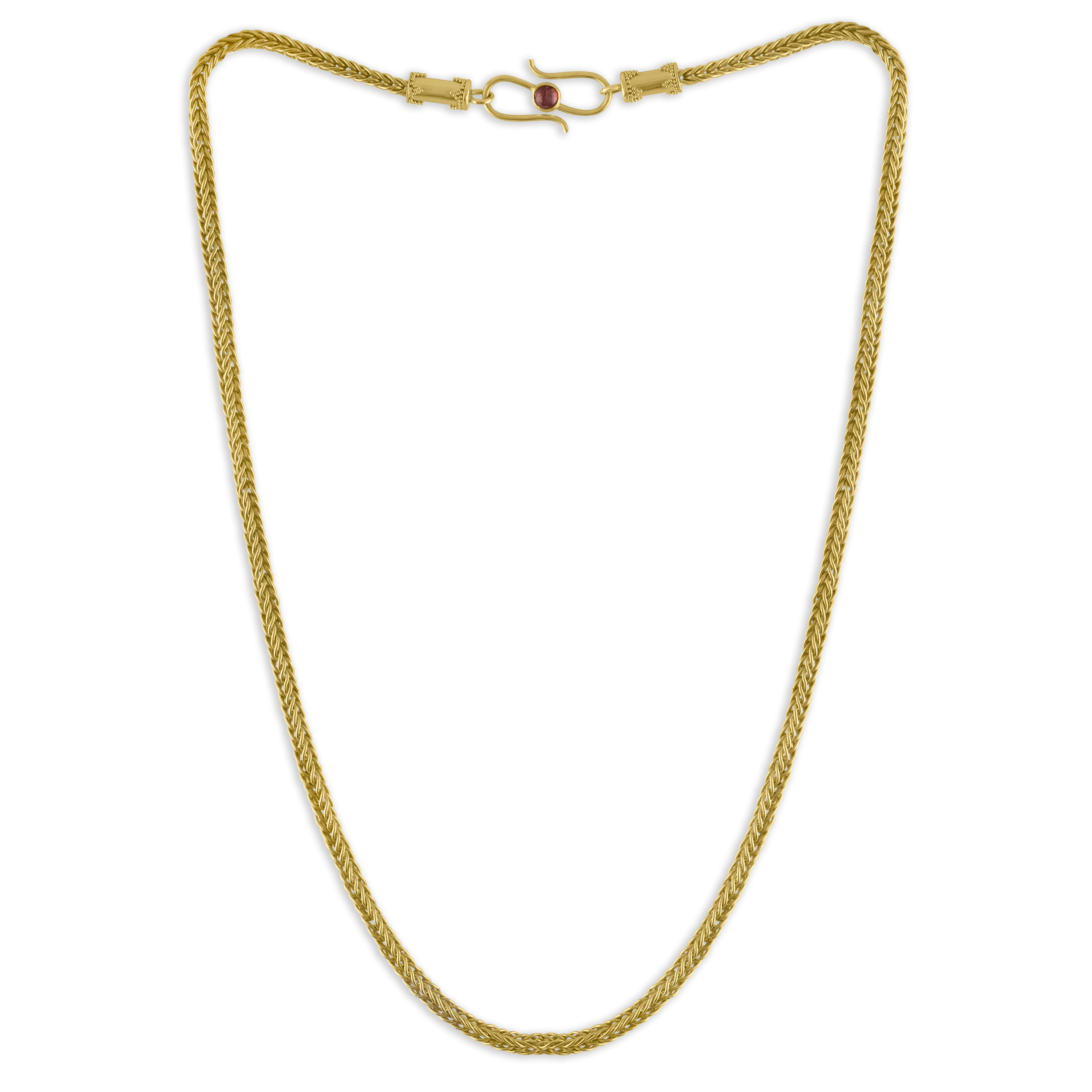 Handwoven Duo Loop-in-Loop Chain