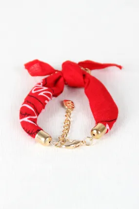 Knotted Bandana Bracelet