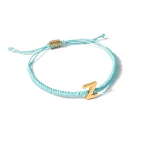 Letter Z Braided Bracelet