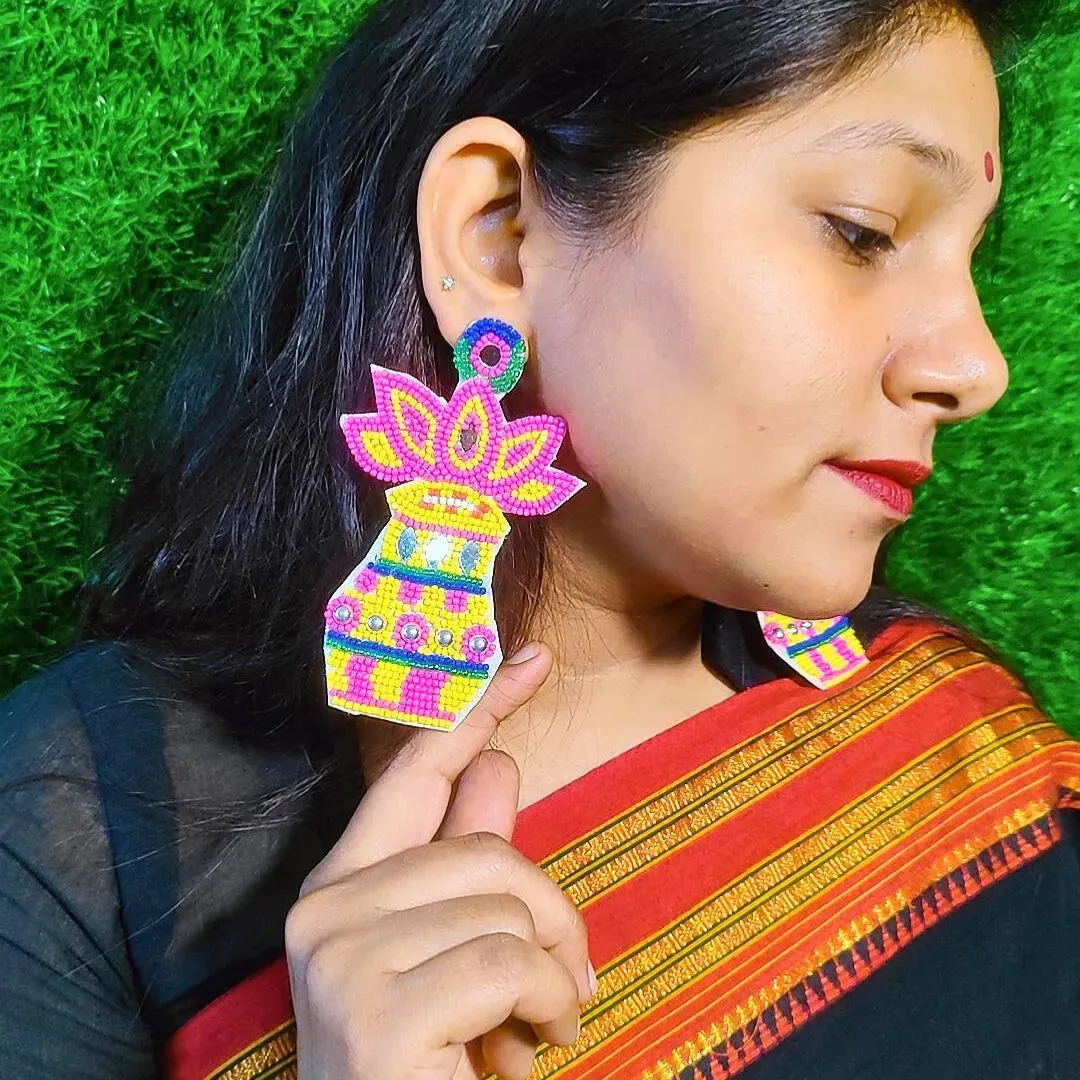 Mangal Kalash Earrings