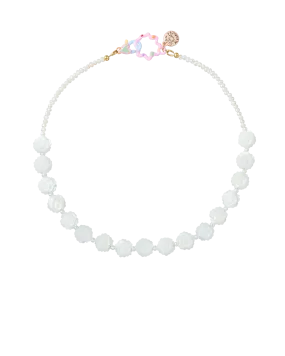 Mother of Pearl Rose Necklace