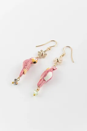 NACH COCKATOO AND TASSEL EARRINGS