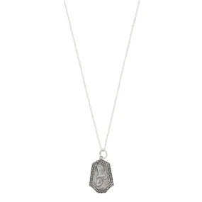 Nature Saint Necklace in Sterling Silver - Hawk: Strength | Grace | Freedom