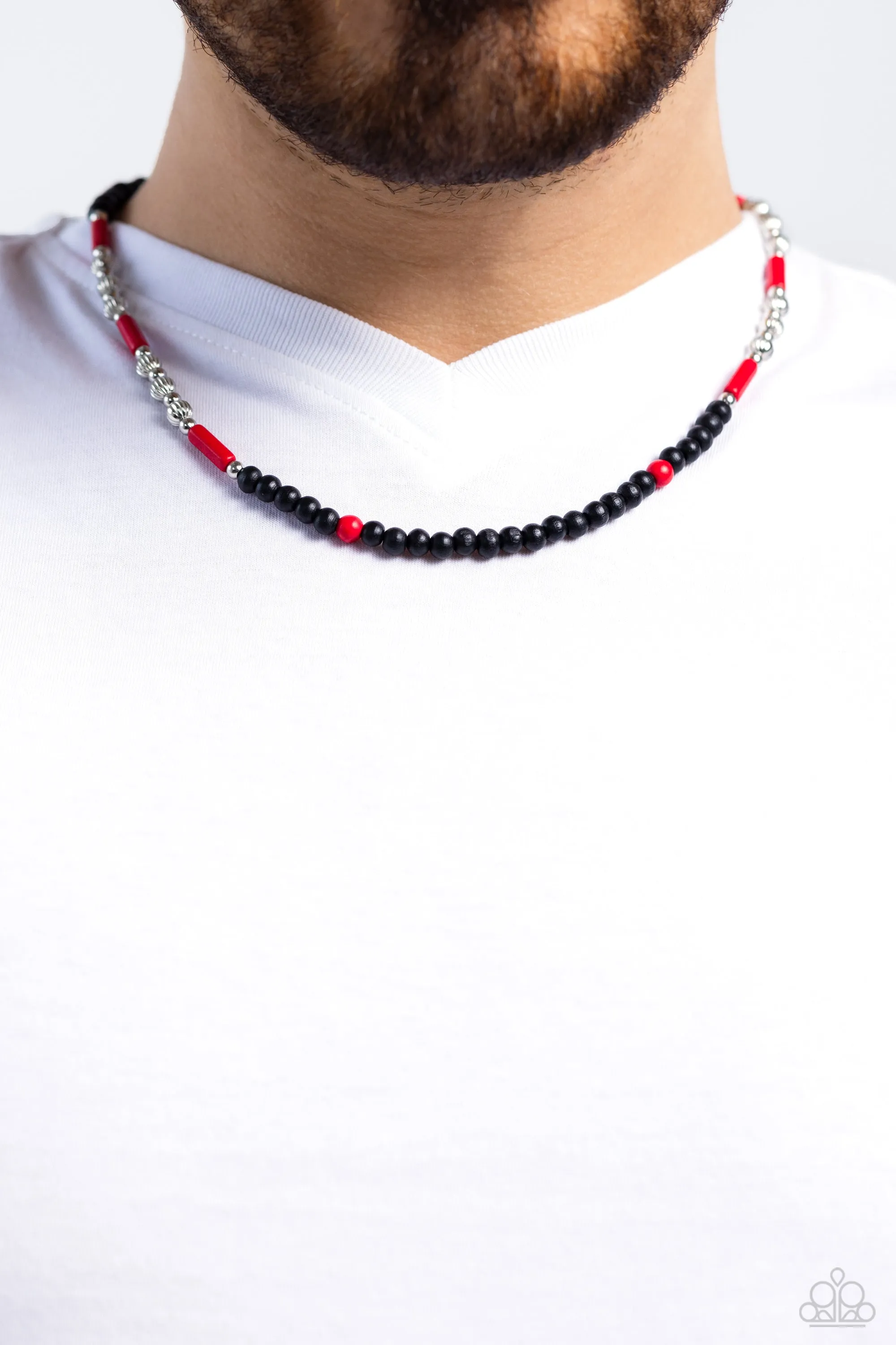 Necklaces Urban Volcanic Valiance - Red UR74