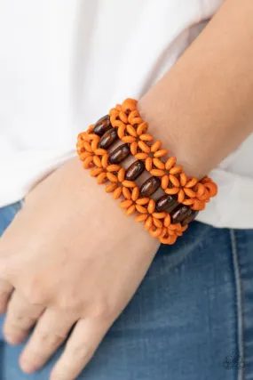 Paparazzi Bracelet ~ Bali Beach Retreat - Orange