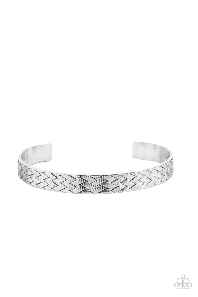 Paparazzi Bracelet ~ Mind Games - Silver