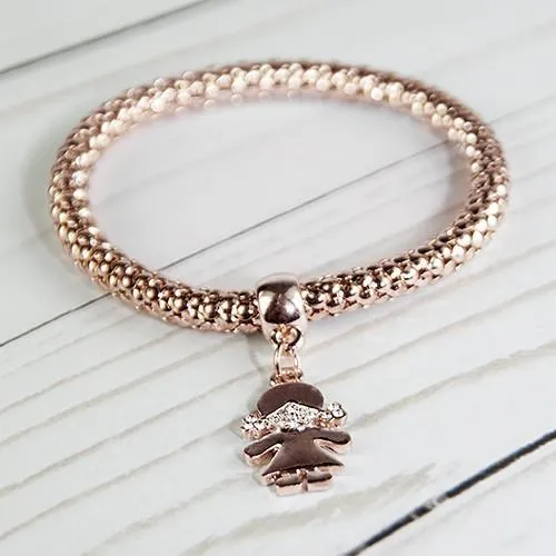 Qidz Bracelet- Girl Rose Gold