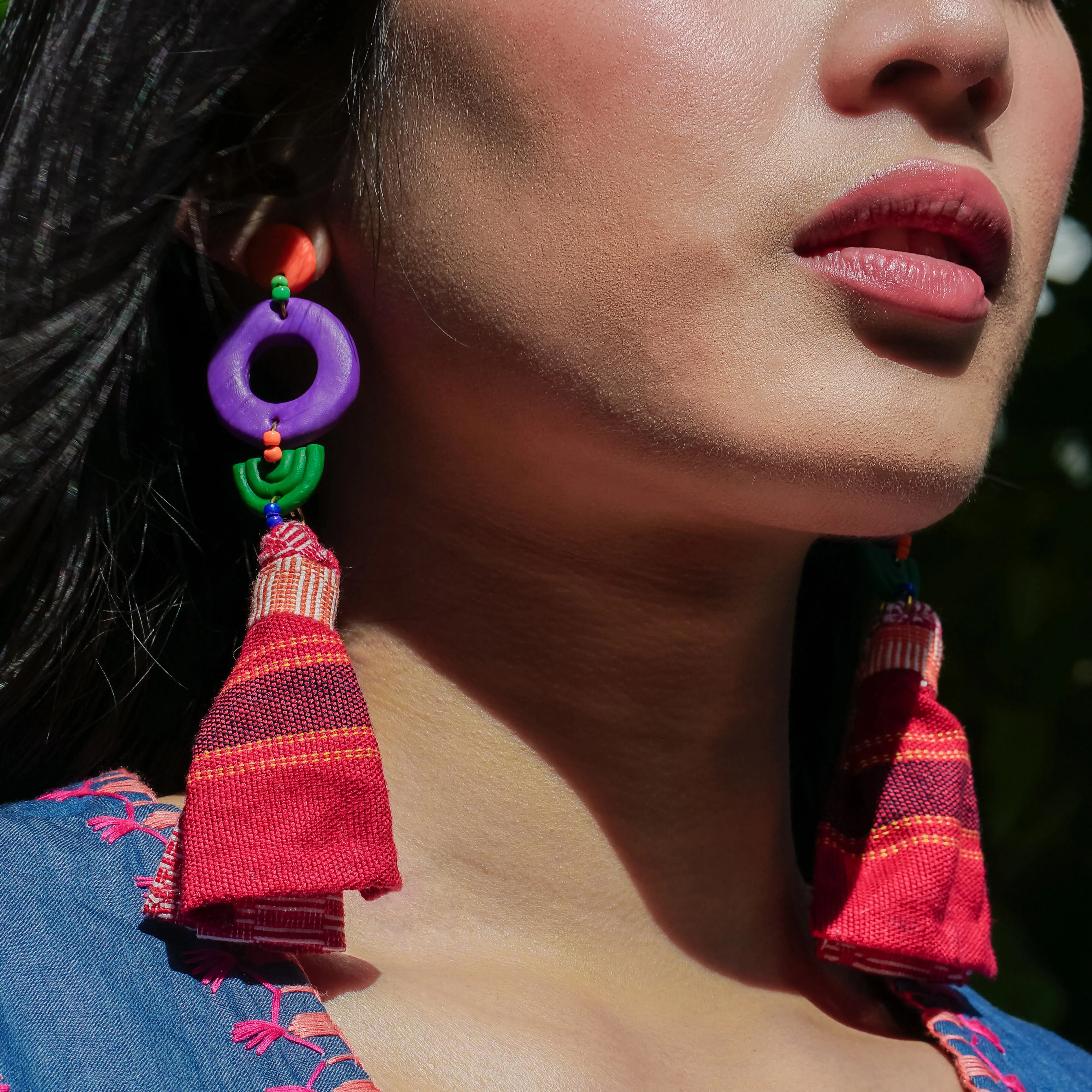 Sago in Ube Earrings