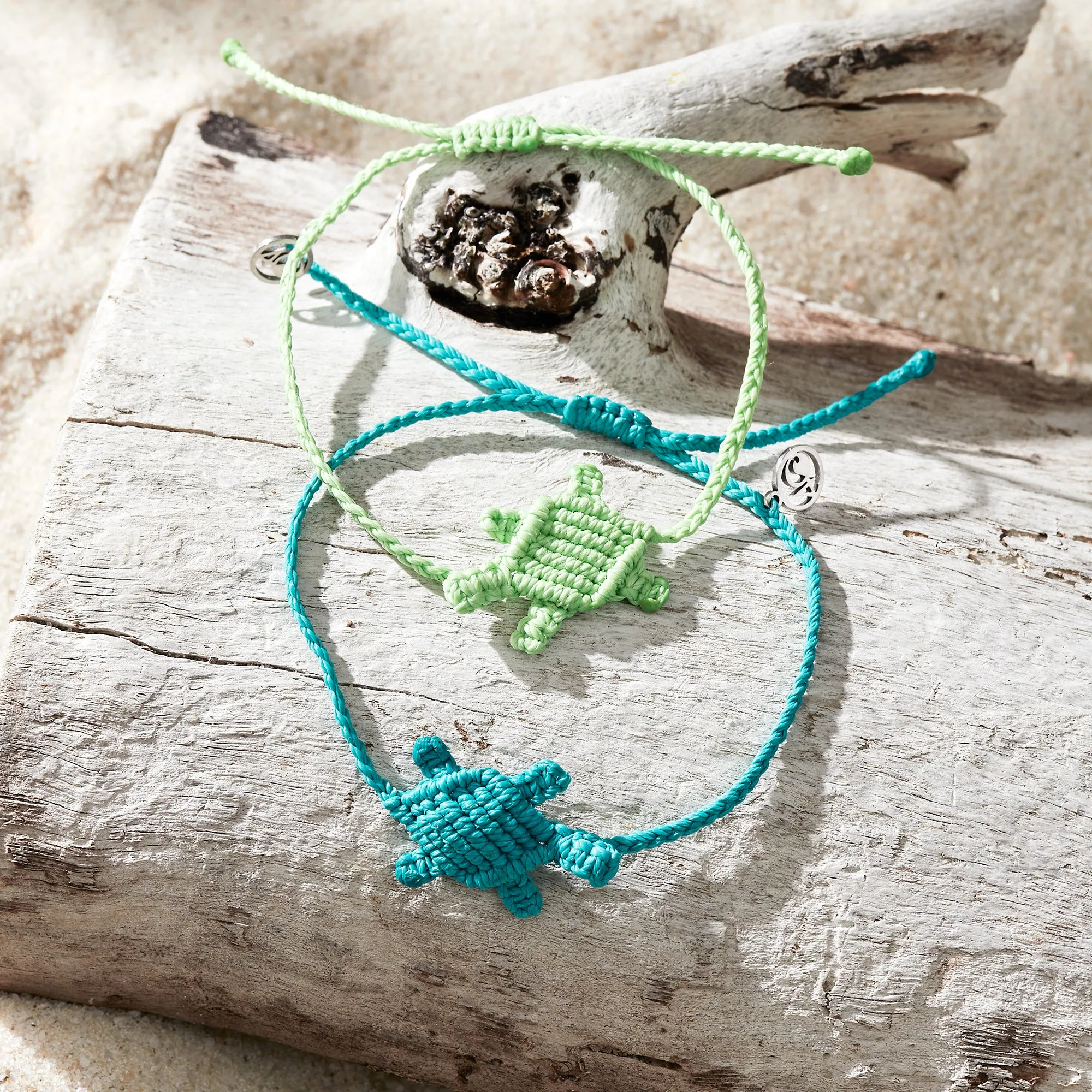 Sea Turtle Macrame Bracelets