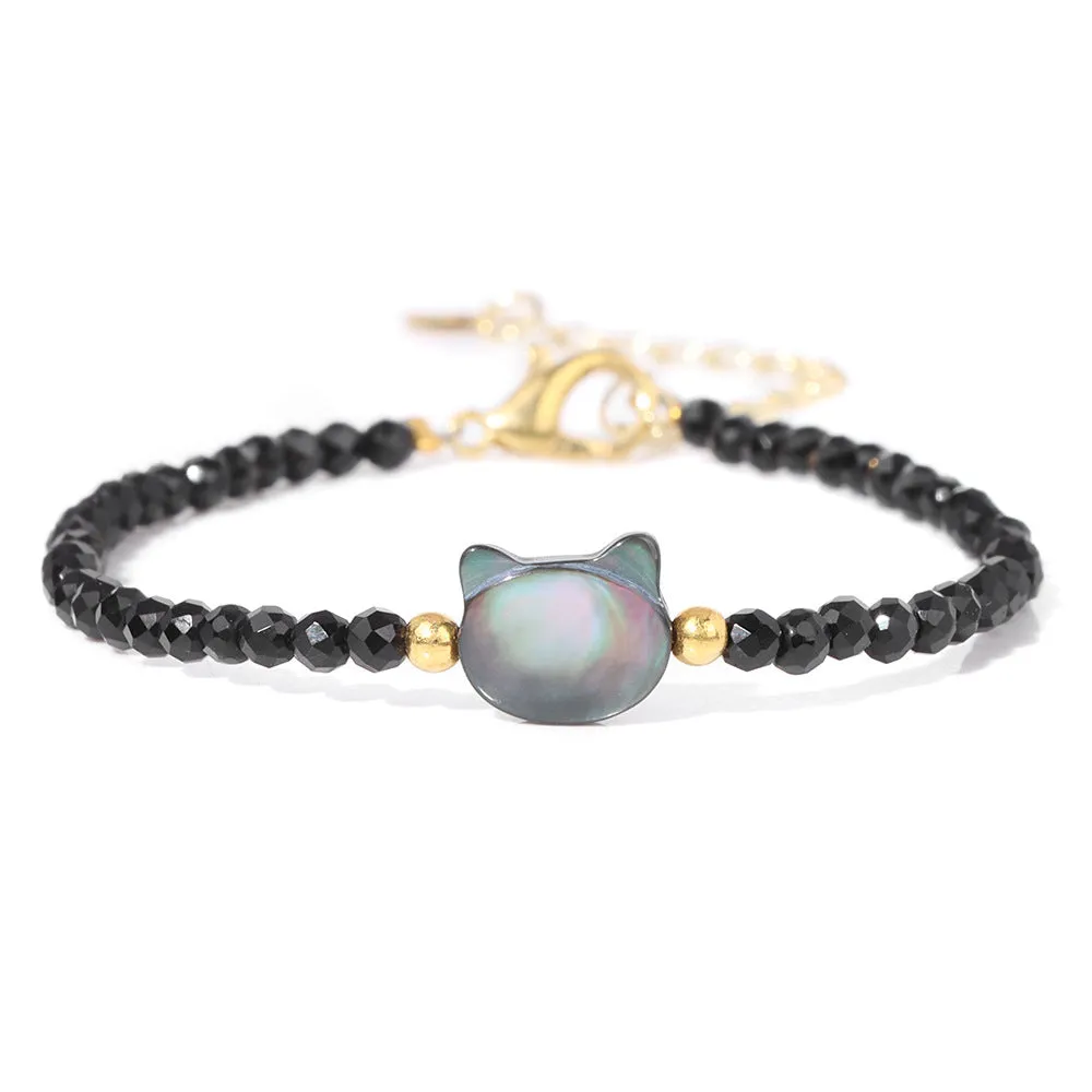 Shell Cathead Bracelet Girl Simple Natural Stone