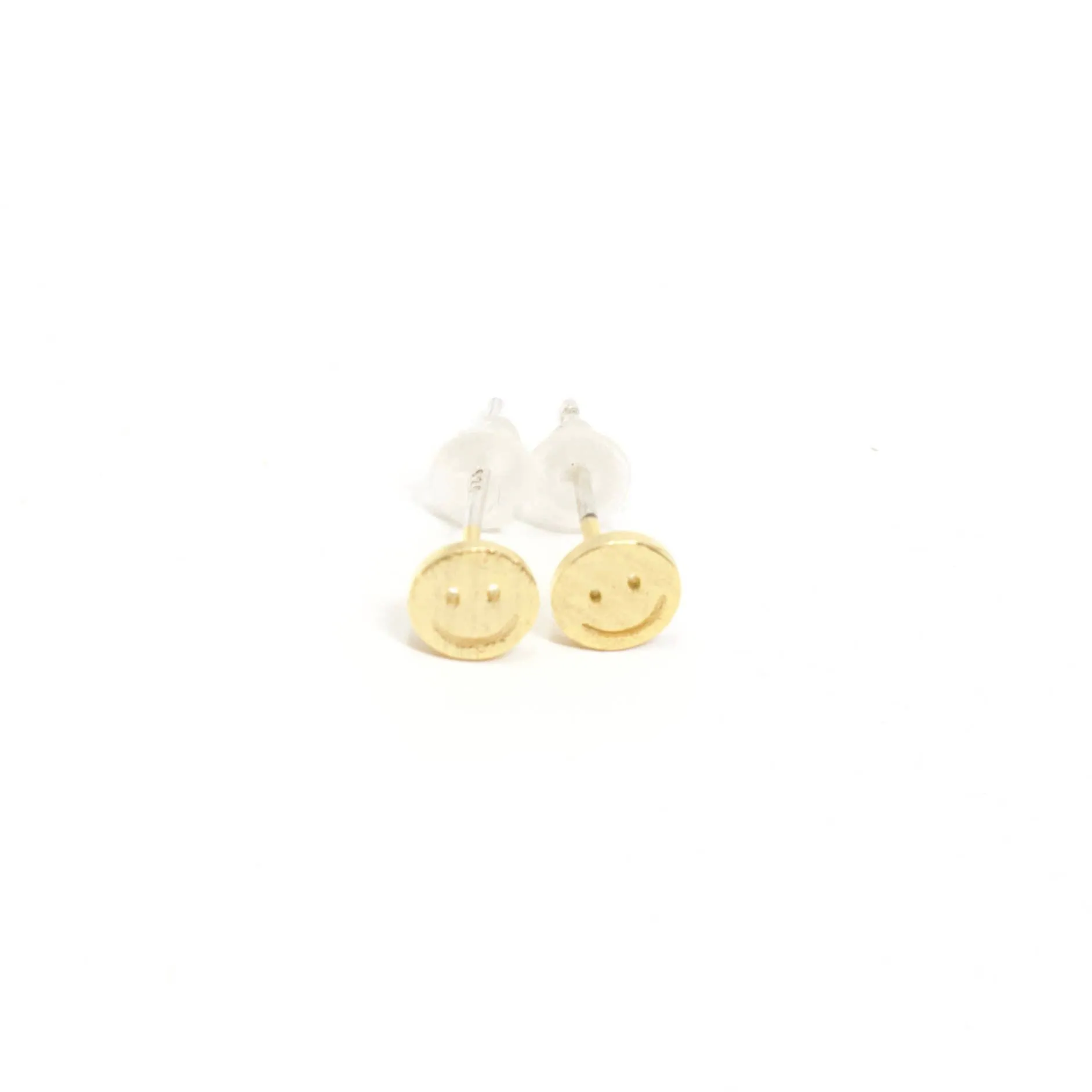 Smile Studs: Silver - SALE