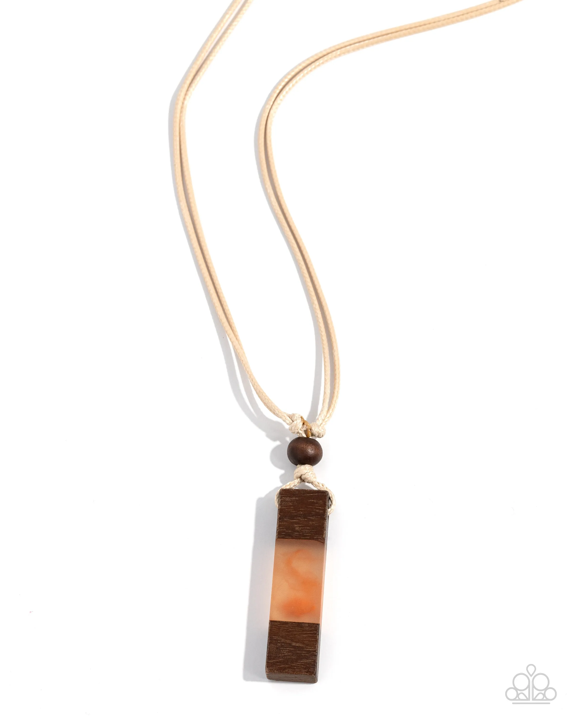 Urban Necklaces  Timber Totem - Orange UR70