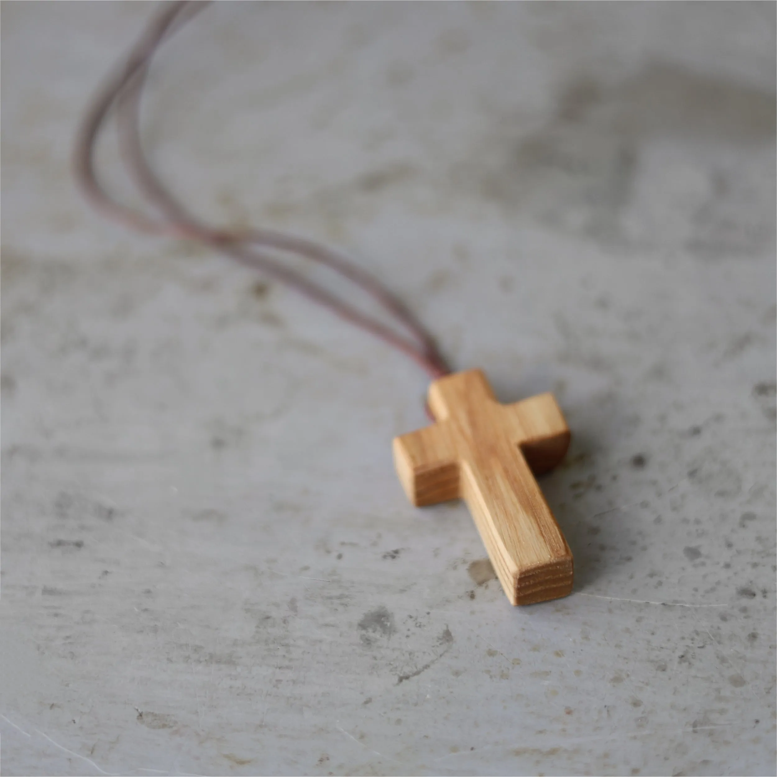 Wooden Cross Necklaces